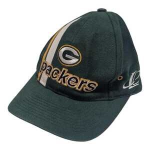 Vintage Green Bay Packers Hat Logo Athletic NFL Pro Line Football Cap Adjustable